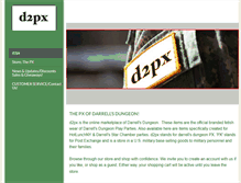 Tablet Screenshot of d2px.com